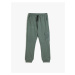 Koton Jogger Sweatpants Cargo Pocket Detail Printed Cotton