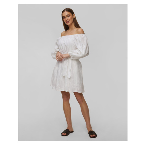 Dámske Biele španielske Letné šaty Juliet Dunn Boho