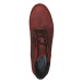 Vasky Hillside Waterproof Red - Pánske kožené členkové topánky červené, ručná výroba jesenné / z