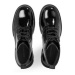 Calvin Klein Jeans Outdoorová obuv Chunky Combat Laceup Boot Wn YW0YW01265 Čierna