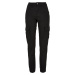 Women's utility trousers made of cotton twill black