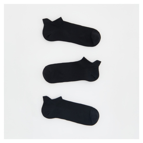 Reserved - Súprava 3 párov ponožiek - Čierna