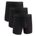 Pánske boxerky UNDER ARMOUR 3 PACK-Perf Tech Mesh 6 inch-Black