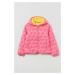 Detská bunda OVS ružová farba