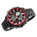 Pánske hodinky NAVIFORCE CIRRUS (zn010e)- black/red
