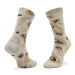 Rainbow Socks Súprava 4 párov vysokých ponožiek unisex Pizza Socks Box Italiana/Seafood/Pepperon