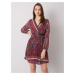 Dress-DHJ-SK-10201.93P-burgundy