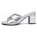 Orsay Silver women's heeled slippers - Women's