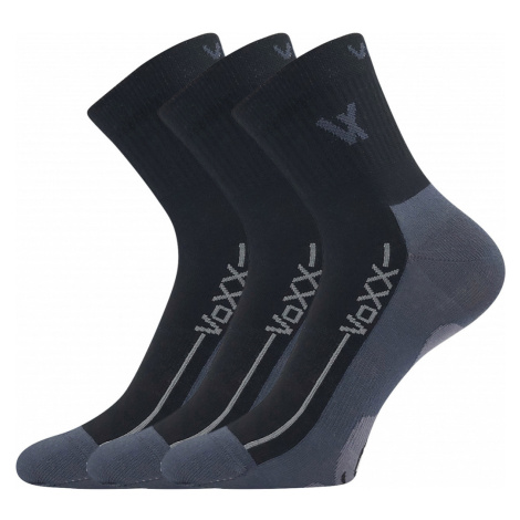 Voxx Barefootan Unisex športové ponožky - 3 páry BM000003213100100686 čierna