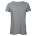 B&amp;C Dámske tričko TW056 Heather Light Grey