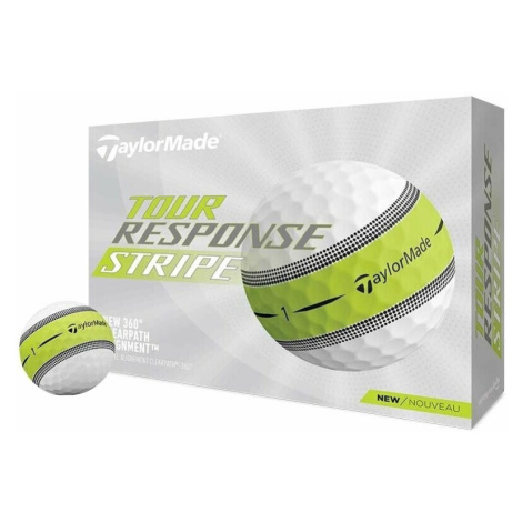 TaylorMade Tour Response Stripe Alignment Golfové lopty