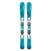 Elan LIL STYLE QS + EL 7.5 Dievčenské zjazdové lyže, tyrkysová, veľkosť