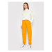 Adidas Teplákové nohavice adicolor Essentials Fleece HF7511 Oranžová Regular Fit
