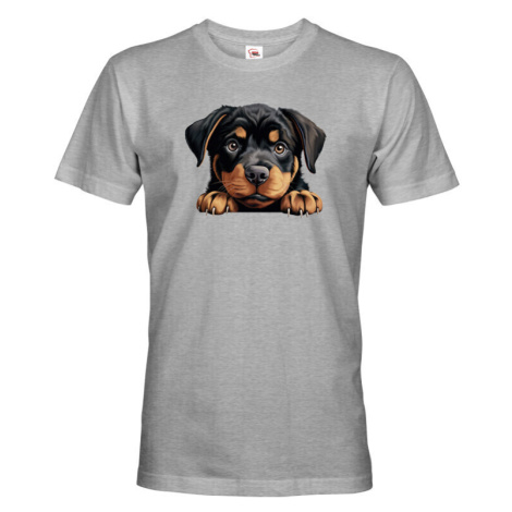 Pánské tričko s potlačou Rotvajler - tričko pre milovníkov psov