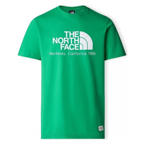 The North Face  Berkeley California T-Shirt - Optic Emerald  Tričká a polokošele Zelená