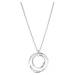 Fossil Luxusné oceľový náhrdelník pre ženy JF01146040