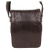 Sendi Design Pánska kožená taška cez rameno PAULO hnedá