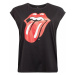 Merchcode Tričko 'Rolling Stones Tongue'  červená / čierna / biela