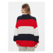 Tommy Jeans Sveter Tjw Colorblock Sweater DW0DW17495 Tmavomodrá Regular Fit