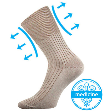 Boma Zdrav Unisex zdravotné ponožky - 3 páry BM000000627700101267 béžová
