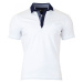 Pánske Polo tričko Versabe biele VS-PO 1901