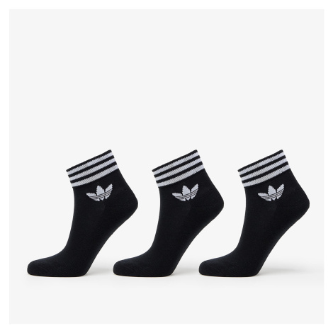 adidas Originals Trefoil Ankle Socks HC 3Pack Black/ White