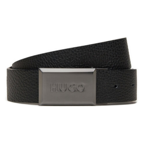 Hugo Pánsky opasok Garlond 50522605 Čierna Hugo Boss