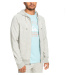 Quiksilver mikina Essentials Reglan Zip light grey