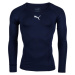 Puma LIGA BASELAYER TEE LS Pánske funkčné tričko, tmavo modrá, veľkosť