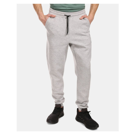 Men's cotton sports sweatpants Kilpi MATTY-M Light grey