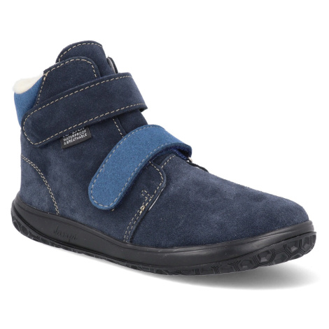 Barefoot detské zimné topánky Jonap - Bria modré