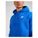 Nike Sportswear Mikina 'Club Fleece'  modrá / biela