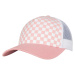 Retro Trucker Cap Pink/White