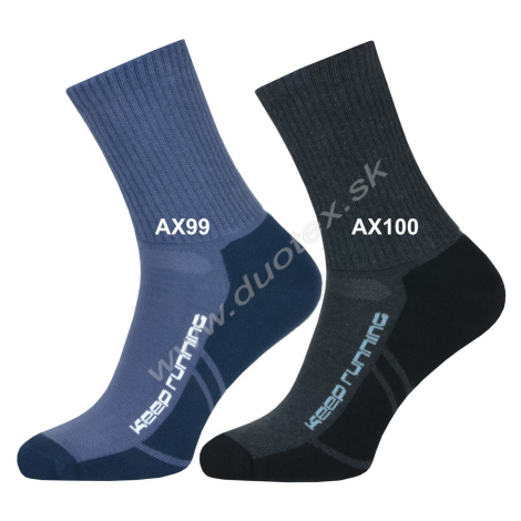 STEVEN Pánske ponožky Steven-047-99 AX99-modrá