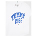 Tommy Hilfiger Tričko Varsity KG0KG07257 D Biela Regular Fit