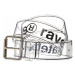 Rave  Core logo belt  Opasky Biela