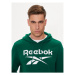 Reebok Mikina Identhlty Big Logo 100076427 Zelená Regular Fit