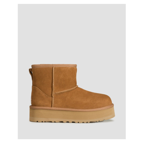 Detská Kožená Obuv Ugg Kids' Classic Mini Platform