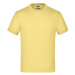 James&amp;Nicholson Detské tričko JN019 Light Yellow