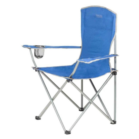 HIGHLANDER MORAY Skladacia stolička s opierkami, modrá, veľkosť