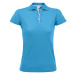 SOĽS Performer Women Dámske funkčné polo tričko SL01179 Aqua