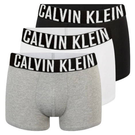 Calvin Klein 3 PACK - pánske boxerky PLUS SIZE NB3839A-MP1 4XL