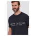 Tričko Armani Exchange pánske, tmavomodrá farba, s potlačou, 8NZT72 Z8H4Z NOS