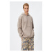 Koton Men's Beige Sweatshirt