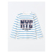 LC Waikiki Crew Neck Short Sleeve Striped Baby Boy T-Shirt