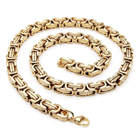 Retiazka z chirurgickej ocele Be Hard Gold 8m