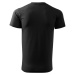 Malfini Basic Unisex tričko 129 čierna
