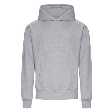 Just Hoods Unisex oversize mikina JH120 Heather Grey