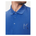 KARL LAGERFELD Polokošeľa 745890 542221 Modrá Regular Fit