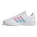 Dámska rekreačná obuv ADIDAS Grand Court Base Beyond cloud white bliss pink bliss blue